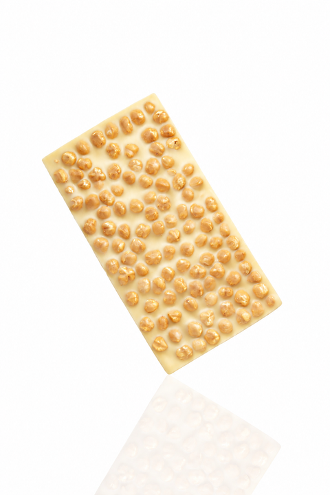TAVOLONE BIANCO E NOCCIOLE