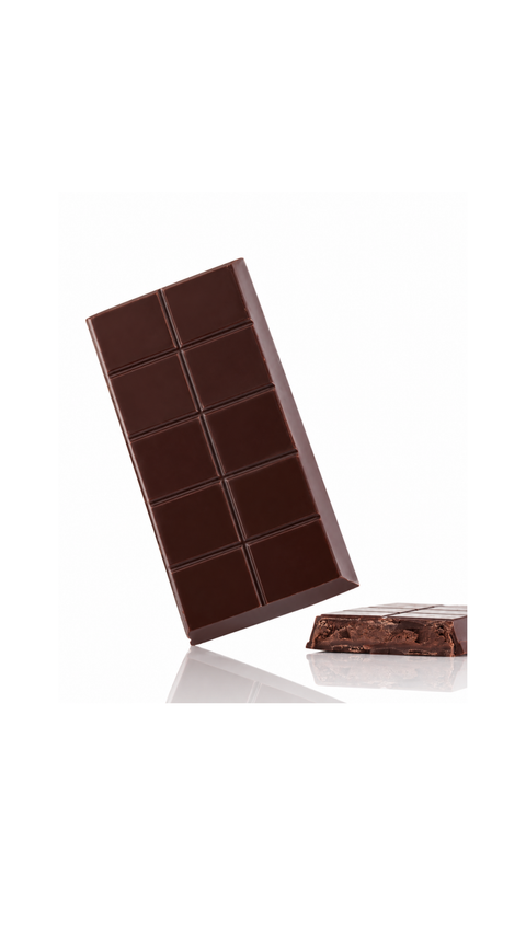 Dark Chocolate Bar Filled with Dark Cream